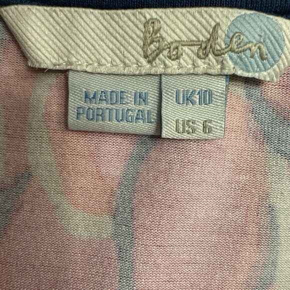 Boden Dress 6 Pink Retro Mod Office Career Church Classic Wedding Guest Party - Picture 5 of 7